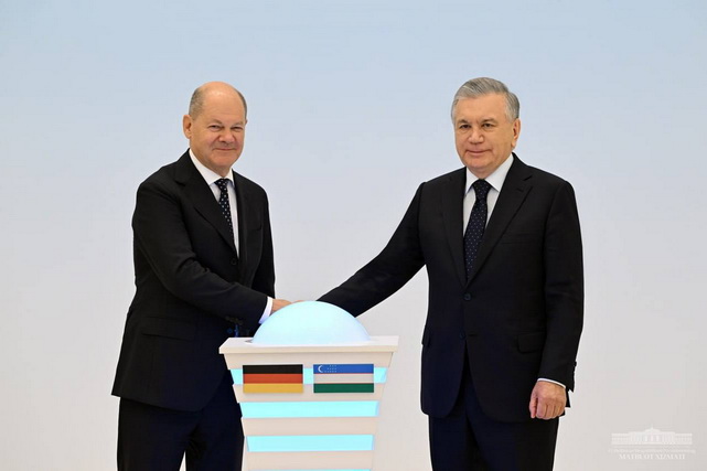 Leaders of Uzbekistan and Germany inaugurate Joint School for Managerial Personnel