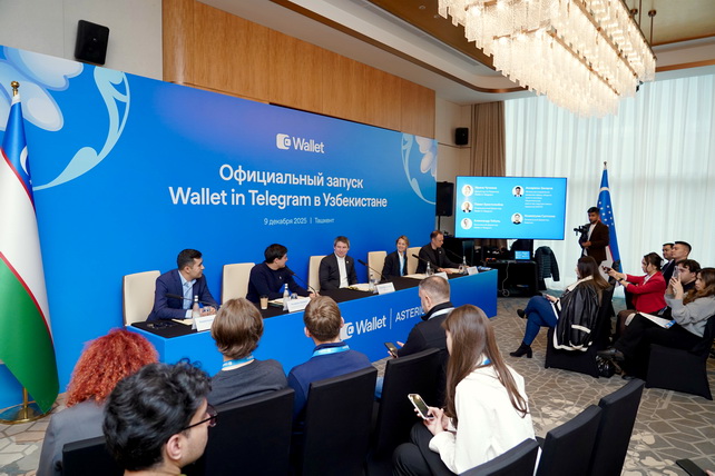 Wallet in Telegram Officially Launched in Uzbekistan for Cryptocurrency Operations