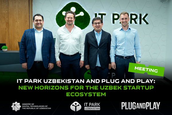 IT Park Uzbekistan and Plug and Play discuss areas of collaboration