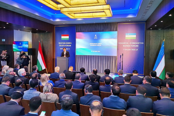 The second meeting of the Hungarian-Uzbek Business Council takes place in Budapest