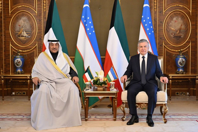 President of Uzbekistan and Crown Prince of the State of Kuwait discuss plans for the development of comprehensive partnership