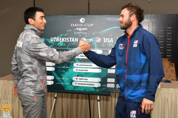 Кубок Дэвиса: противостояние Узбекистан-США пройдёт без Истомина
