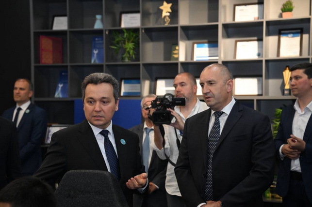 Президент Болгарии ознакомился с деятельностью IT Park Uzbekistan