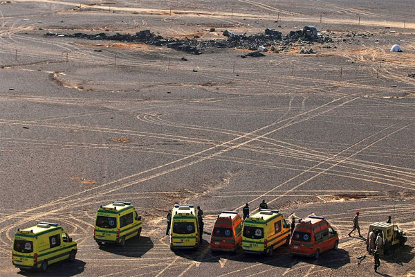 Russia: Bomb downed passenger jet in Sinai