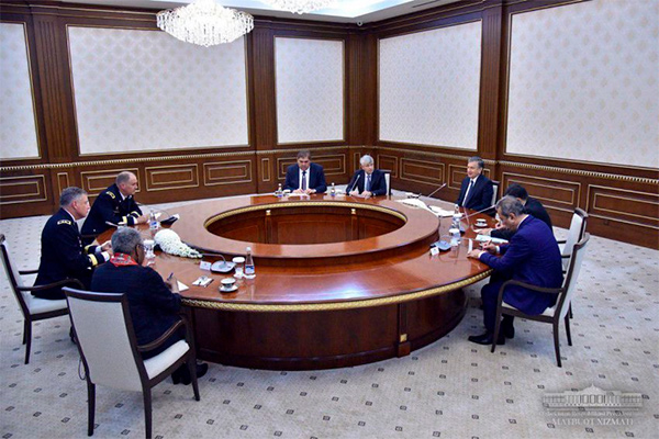 Президент Республики Узбекистан принял делегацию США
