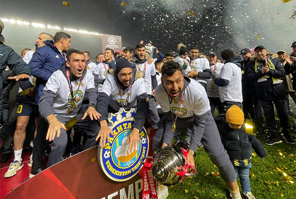 Ташкентский «Пахтакор» стал чемпионом Узбекистана