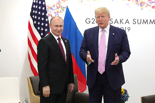 Putin va Tramp 15 avgust kuni Alyaskada uchrashadi