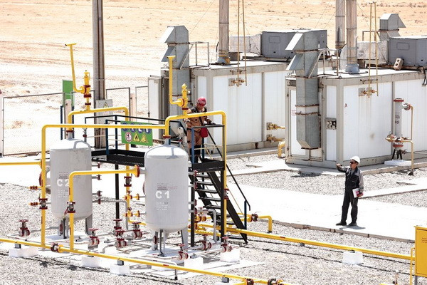 Saneg increased gas production at three fields in Kashkadarya