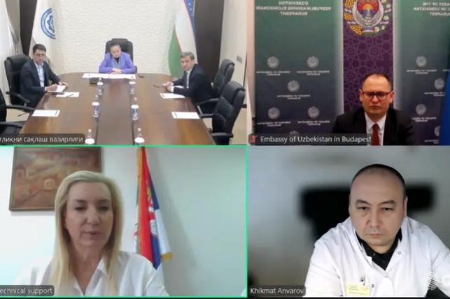 Uzbekistan and Serbia Discuss Expanding Cooperation in the Healthcare Sector