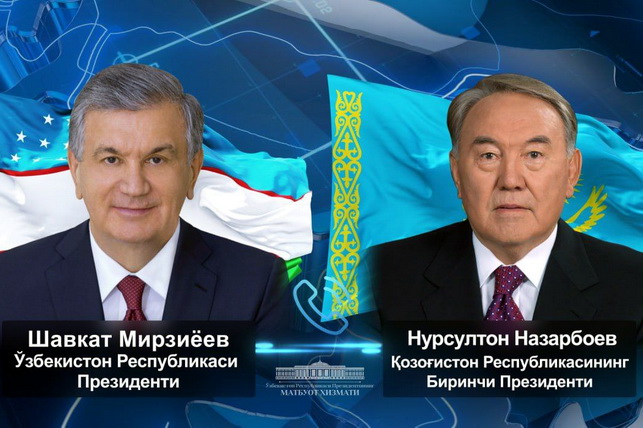 Ўзбекистон Президенти Қозоғистоннинг биринчи Президентини табриклади
