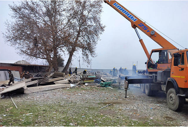 Один человек погиб в результате взрыва газа в Ташкентской области