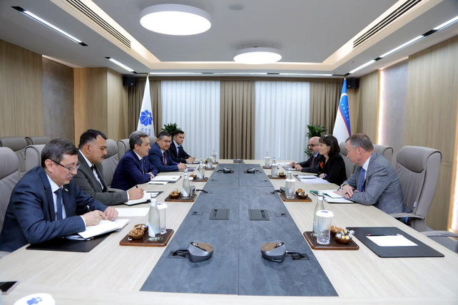 Uzbekistan’s Ministry of Digital Technologies Discusses Development of the EU’s “Connectivity for Central Asia” Programme with EU Ambassador