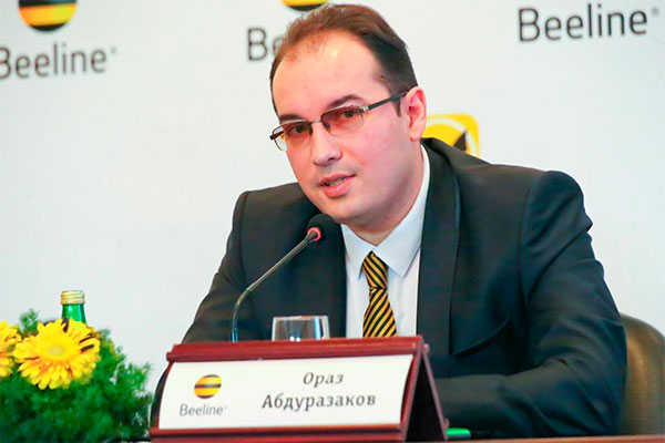 Ораз Абдуразаков назначен директором по внешним связям и коммуникациям Beeline