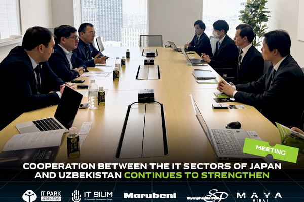 The collaboration between the IT sectors of Japan and Uzbekistan continues to strengthen