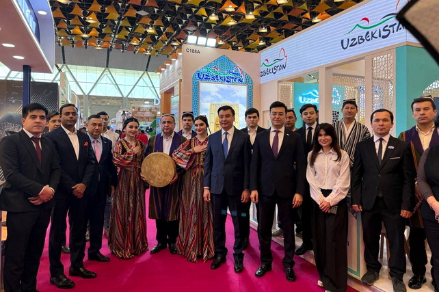 Uzbekistan showcases tourism potential at "SATTE-2025" in India