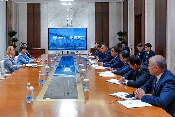 Issues of expanding strategic cooperation with the UNECE were discussed