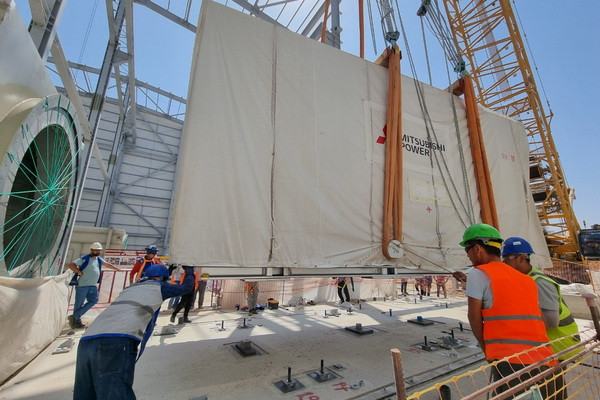 Tashkent Thermal Power Plant: the first gas turbine was delivered as part of the investment project
