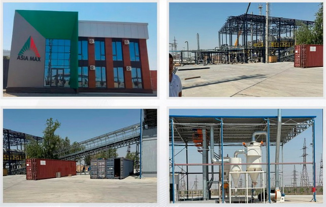 В Кашкадарьинской области запущено производство гранулированной серы