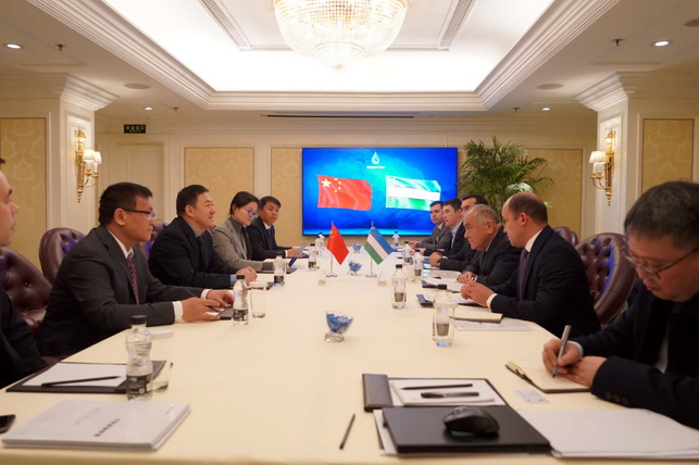 АО «Узбекнефтегаз» обсудило с китайской компанией ЮХАН внедрение передовых технологий в нефтедобыче