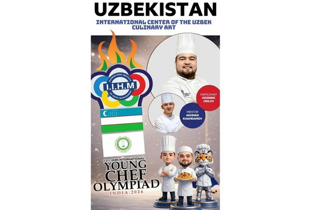 Uzbek Chefs Compete at the International Young Chef Olympiad
