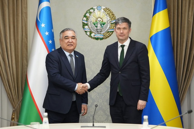 Uzbekistan and Sweden Aim to Expand Cooperation in Politics, Economy, and Education