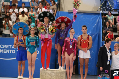 Оксана Чусовитина выиграла медали на Открытом Чемпионате Мексики