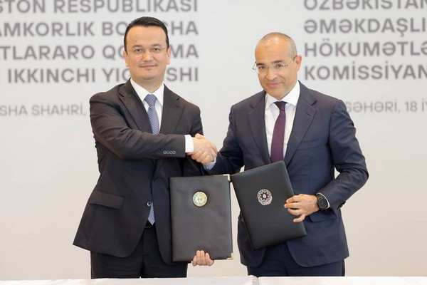 The 12th meeting of the Joint Intergovernmental Commission on Cooperation between Uzbekistan and Azerbaijan was held