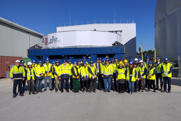 Russian poloidal field coil for ITER delivered to the reactor construction site