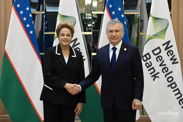 President of Uzbekistan highlights opportunities for mutually beneficial cooperation with the New Development Bank