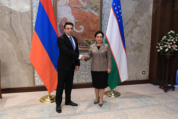 Прошла встреча Председателя Сената Олий Мажлиса Узбекистана с Председателем Национального собрания Республики Армения