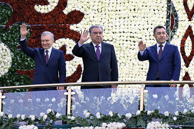 Davlat rahbarlari qo‘shma konsertda ishtirok etdilar