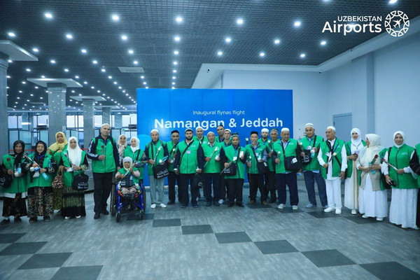 Flynas performed the first flight to Namangan