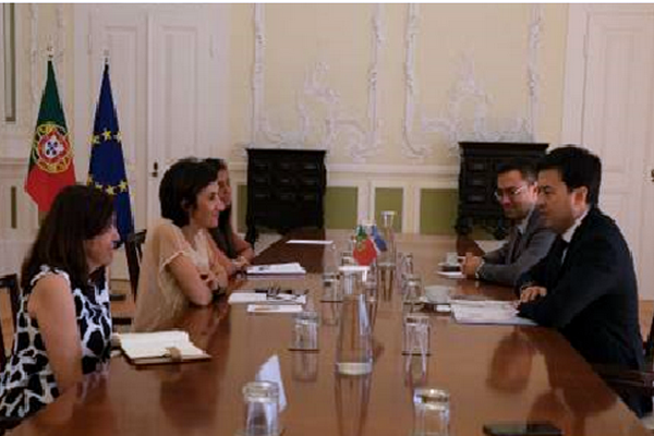 Ambassador of Uzbekistan holds talks with the Minister of Agriculture and Food of Portugal