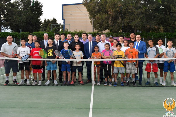 Президент Международной федерации тенниса высоко оценил узбекскую школу тенниса