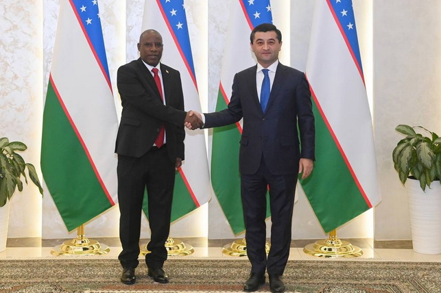 Uzbek FM Receives Credentials from First Burundian Ambassador