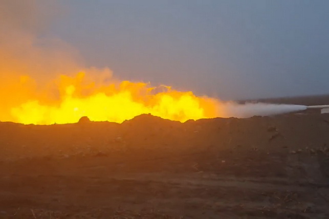 На Муйнакском месторождении получен промышленный поток природного газа из новой скважины