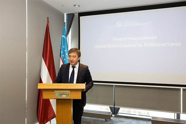 ​​​​​​​В Риге прошёл бизнес-форум с участием бизнес-кругов Узбекистана и Латвии