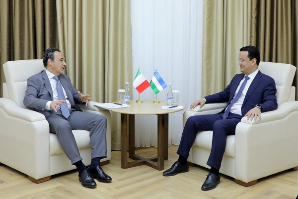 Uzbekistan, Italy consider issues of current cooperation and prospects for further expansion of trade