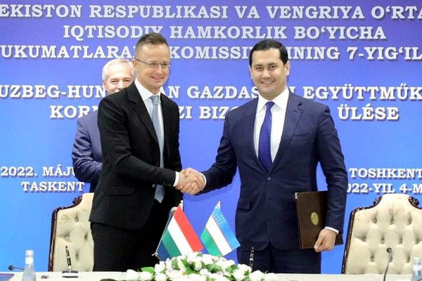 Tashkent hosted the 7th meeting of the Uzbek-Hungarian intergovernmental commission on economic cooperation