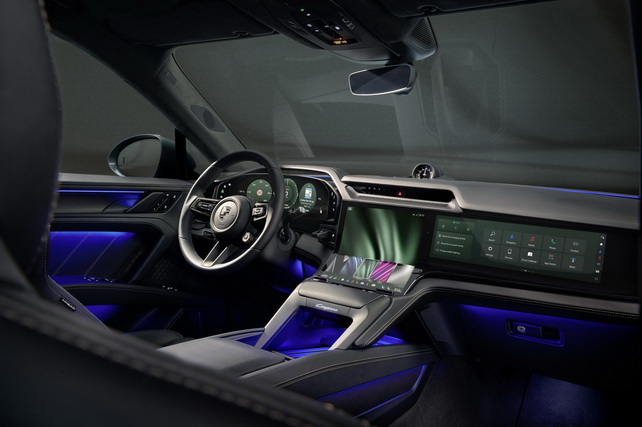 Porsche Unveils the Interior of the Future in the New Cayenne Electric