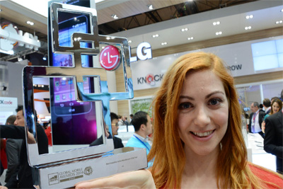 LG названа самой инновационной компанией на конгрессе MWC 2014