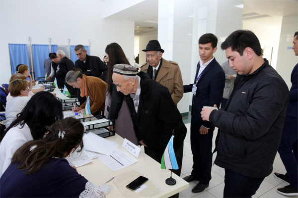 Более 76% избирателей проголосовали в выборах в районные Кенгаши народных депутатов Ташкента