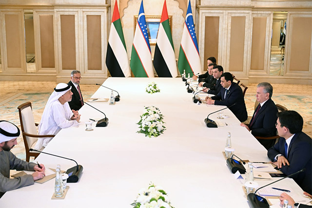 President of Uzbekistan meets with leaders of AMEA Power, M42, and IFFCO