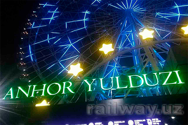 Ferris wheel launched at Anhor Lokomotiv Park