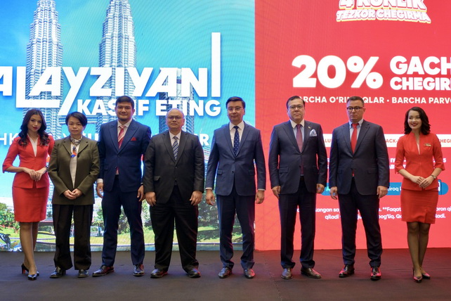 AirAsia X соединяет путешественников из Ташкента со 130 направлениями через Куала-Лумпур