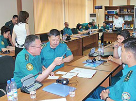Ireland police specialist conducts training in Uzbekistan
