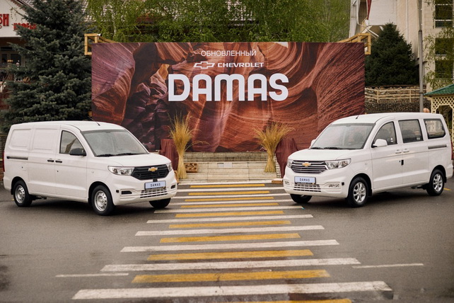 UzAuto Motors представила модели Chevrolet в Бишкеке
