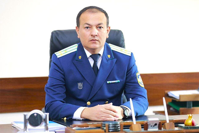 Абдукахор Муллажанов назначен новым прокурором Навоийской области