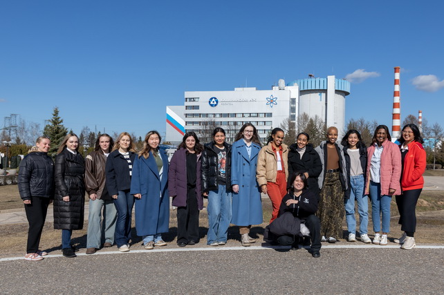 Участницы стипендиальной программы МАГАТЭ из Узбекистана посетили Калининскую АЭС
