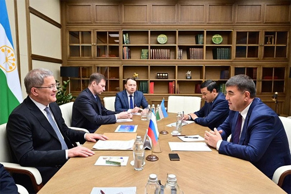 Khokim of the Namangan region held negotiations with the head of Bashkiria